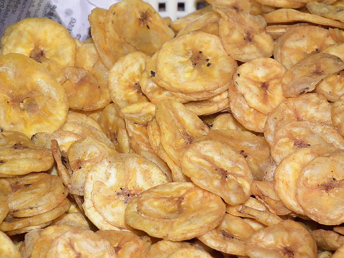 banana chips photo