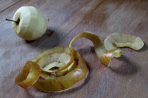 apple peel photo