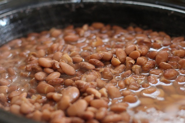 cooked beans photo