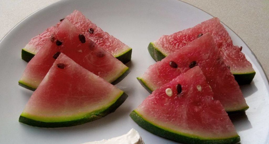 Sliced Watermelon